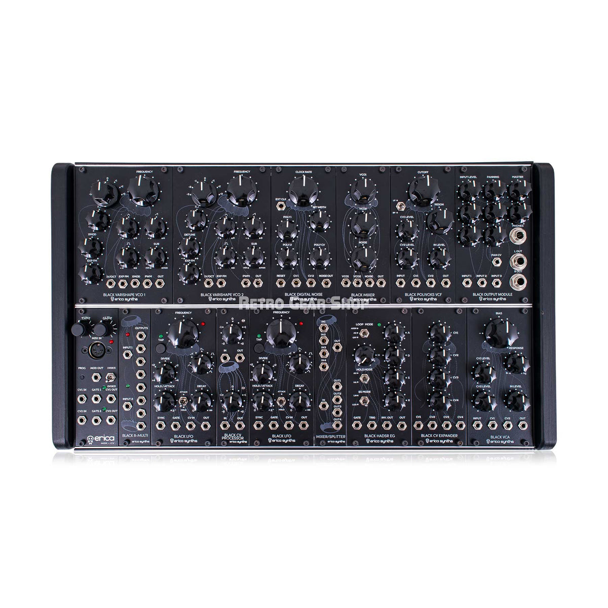 Erica Synths Black Multi ユーロラック モジュラー 0.-Erica-Synths-Eurorack-