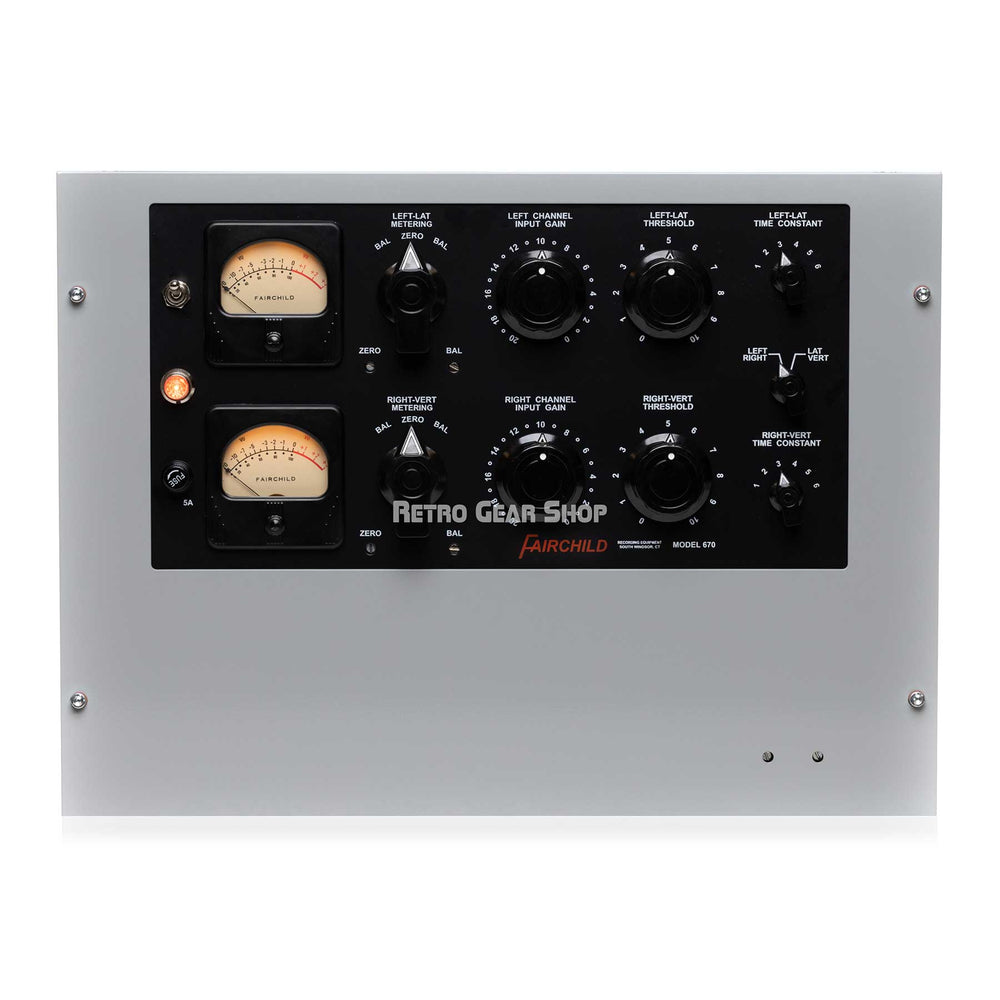 Fairchild Recording Equipment 670 Dual Channel Tube Compressor Limiter