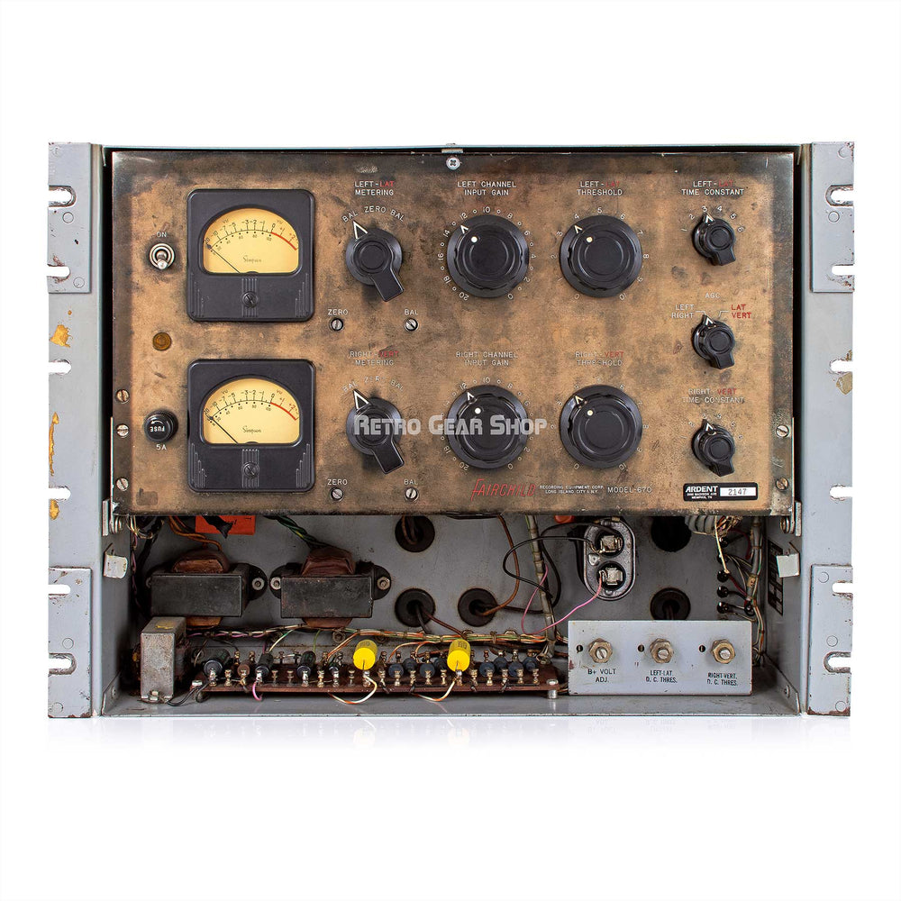 Fairchild 670 #22 Historic Rare Vintage Tube Compressor Limiter