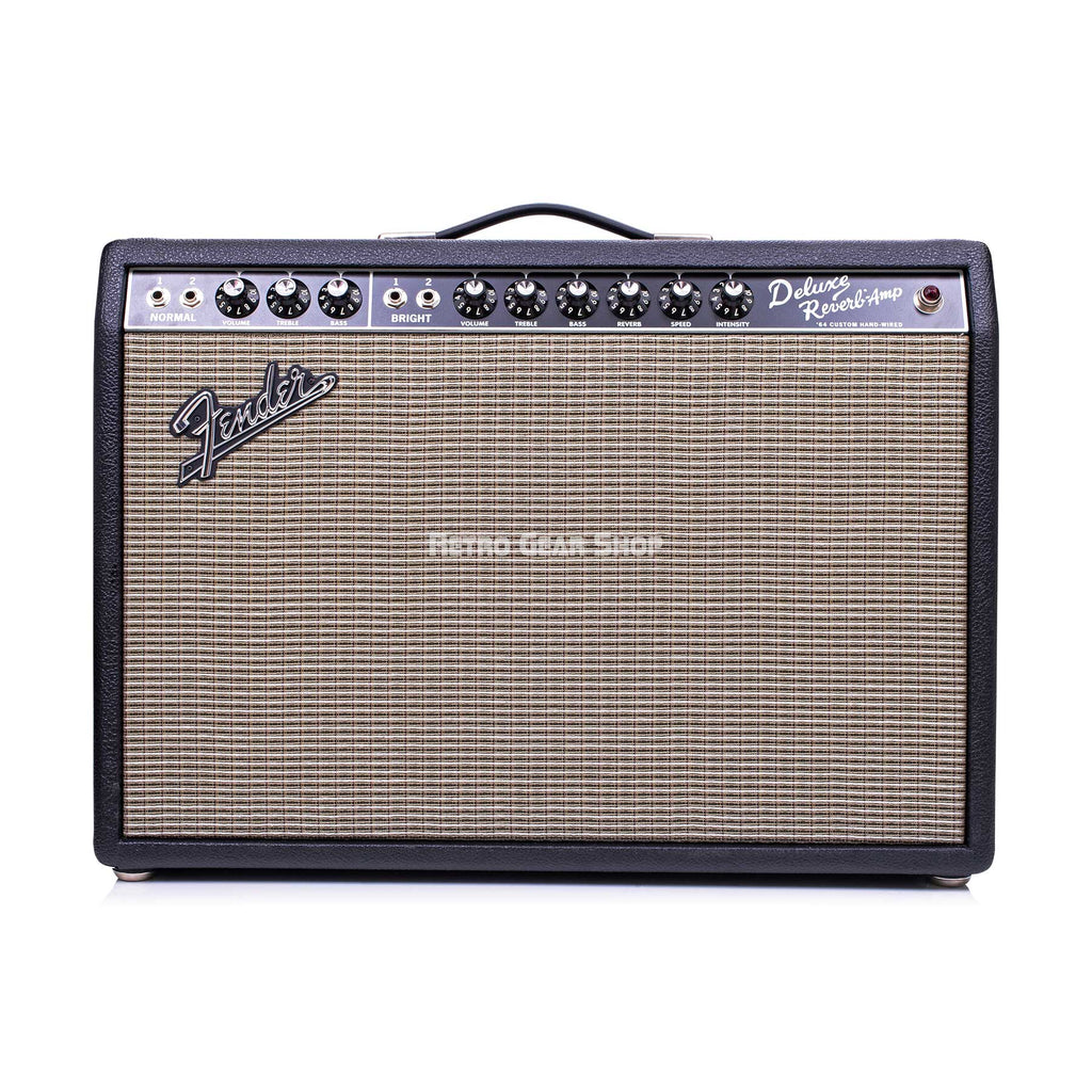 Fender '64 Custom Deluxe Reverb Hand-Wired 1x12" 22-watt Tube Combo Amp