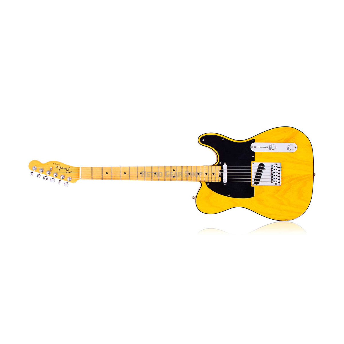 Fender American Elite Telecaster Electric Guitar Butterscotch Blonde– Retro  Gear Shop