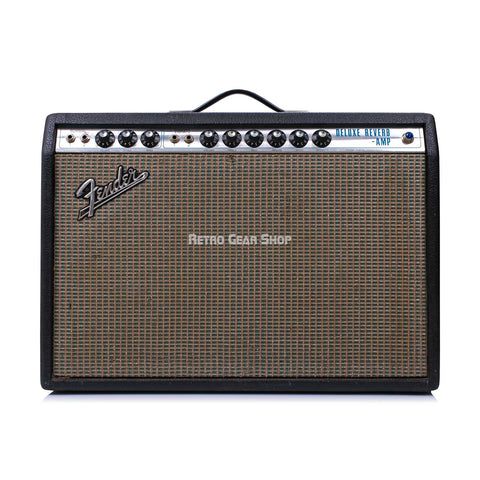 Fender Deluxe Reverb 1969 Vintage Guitar Combo Tube Amplifier