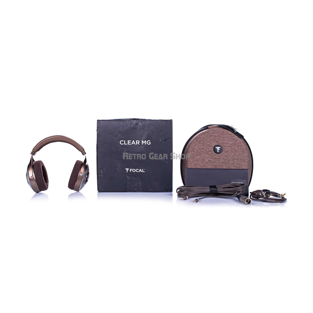 Focal Clear MG Open-Back High-Fidelity Over-Ear Headphones