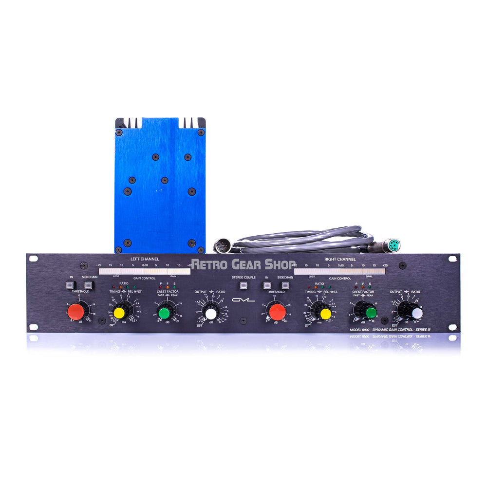 GML 8900 2-Channel Dynamic Gain Control Series III with Power Supply