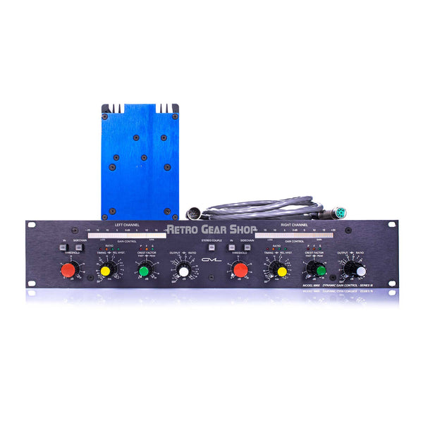 GML 8900 2-Channel Dynamic Gain Control Series III with Power Supply