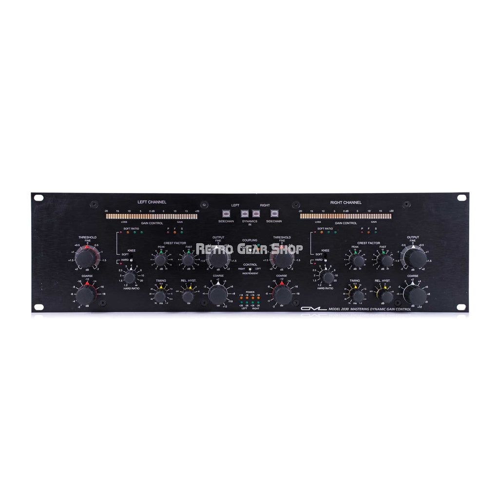 GML Model 2030 Mastering Dynamic Gain Control Compressor Limiter