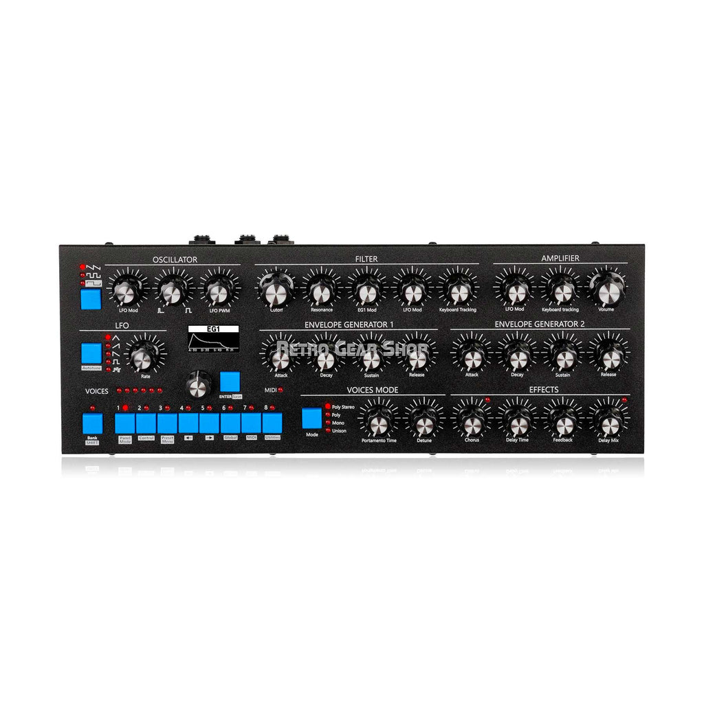 GS Music Bree6 Polyphonic Analog Synthesizer Black
