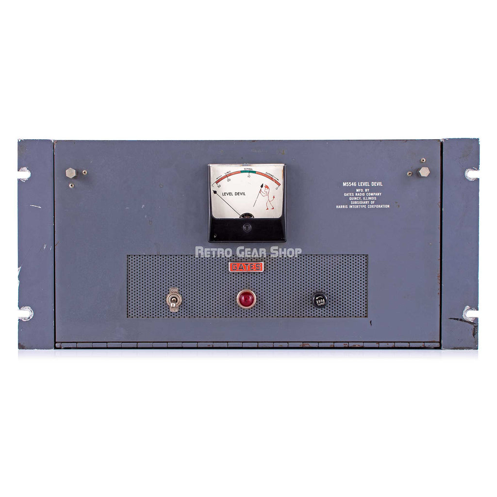 Gates Level Devil M5546 Vintage Rare Tube Limiter Expander Compressor