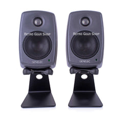 Genelec 8010A Pair with Stands + Volume Control