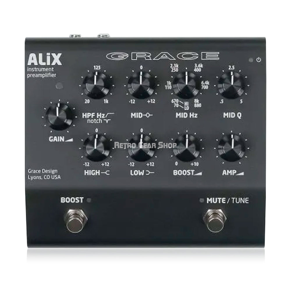 Grace Design ALiX Studio Quality Instrument Preamplifier / DI / EQ