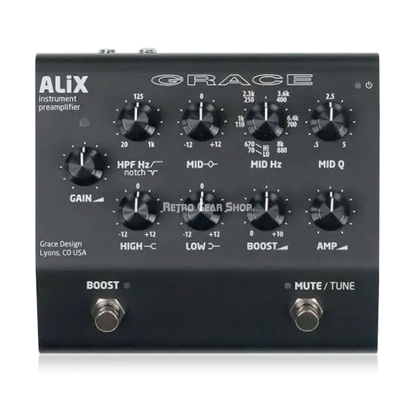 Grace Design ALiX Studio Quality Instrument Preamplifier / DI / EQ