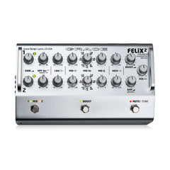 Grace Design FELiX2 Silver Studio Quality 2 Channel Acoustic Preamp / EQ / DI