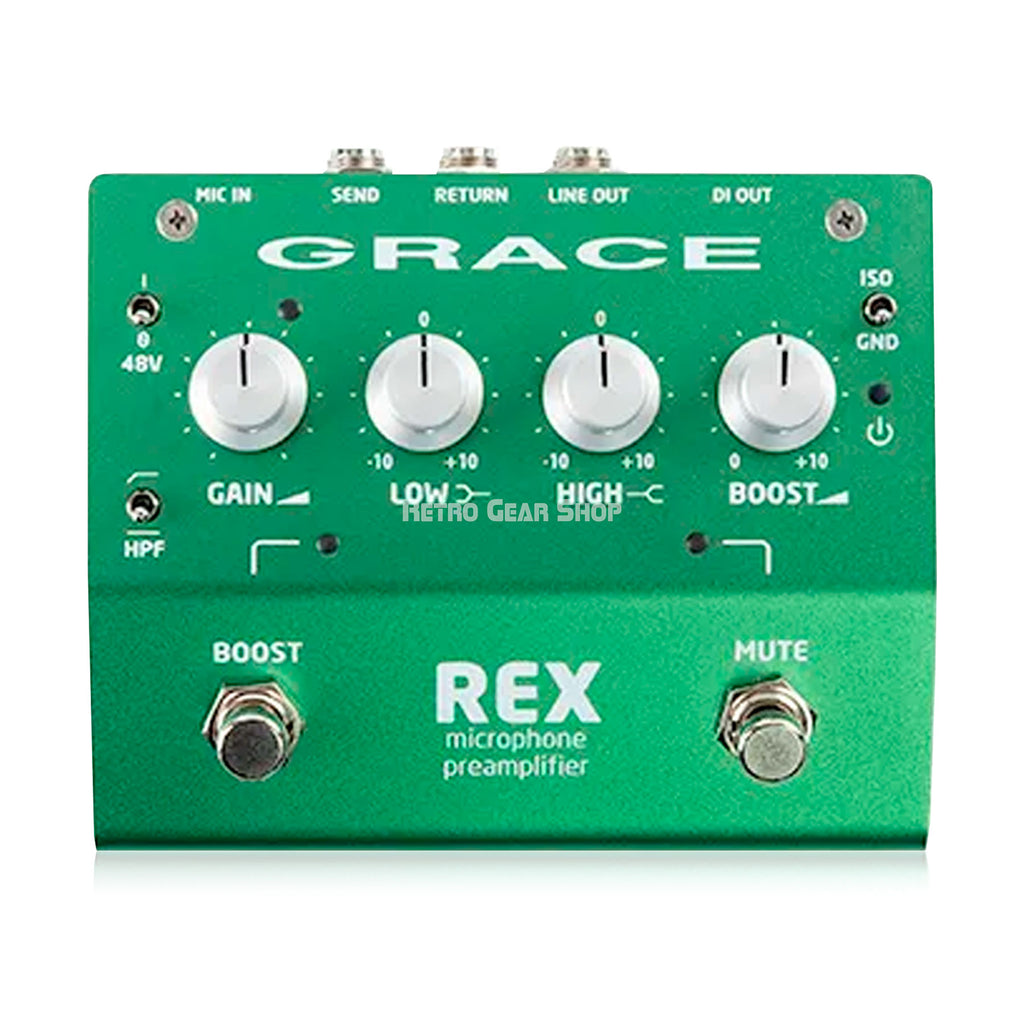 Grace Design REX High Fidelity Mic Preamplifier Pedal