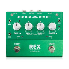 Grace Design REX High Fidelity Mic Preamplifier Pedal
