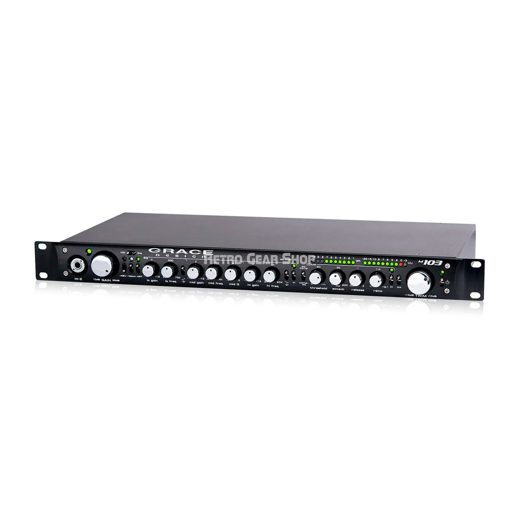 Grace Design m103 Channel Strip with Preamp, EQ, Compressor