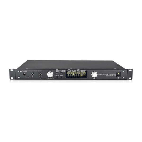 Grace Design m108 8-Channel Remote Preamplifier with Dante Card Installed
