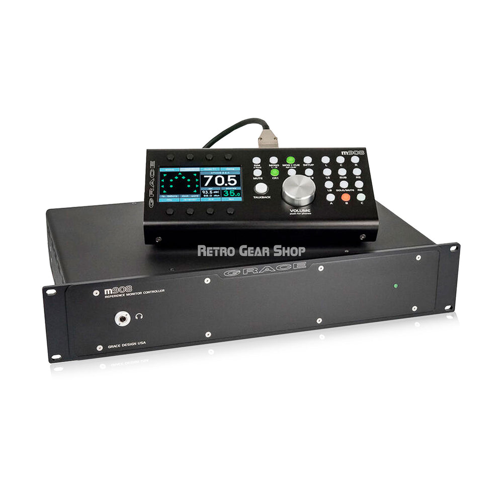 Grace Design m908 High Fidelity 22.2 Monitor Controller with Desktop Remote