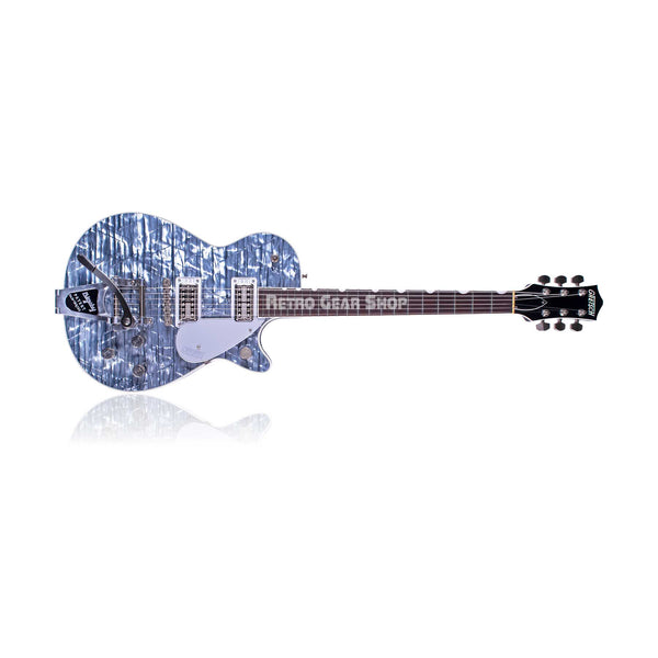 Gretsch G6129T Players Edition Limited Jet FT Light Blue Pearl Bigsby Electric Guitar