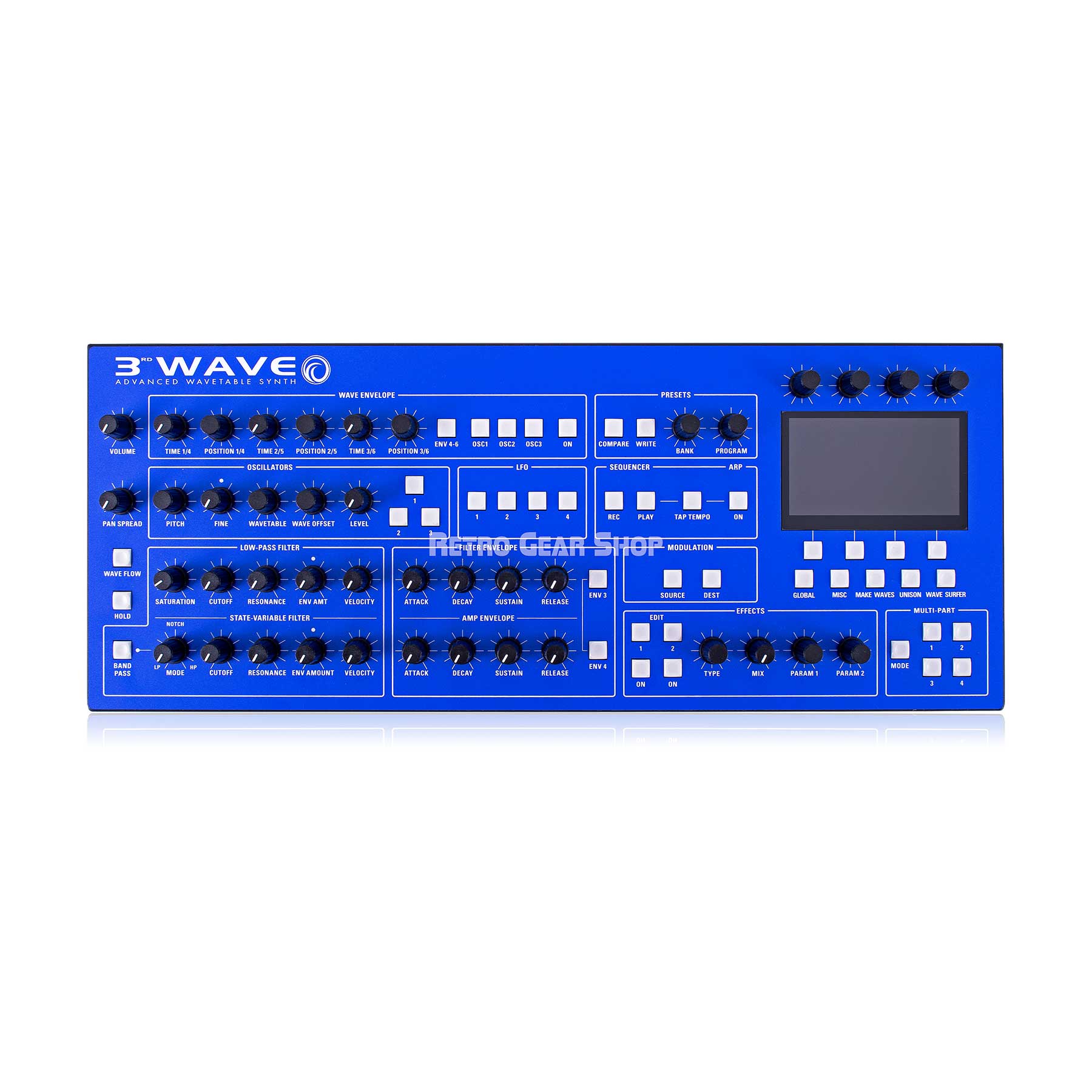 Groove Synthesis 3rd Wave 61-key Advanced Wavetable Synthesizer