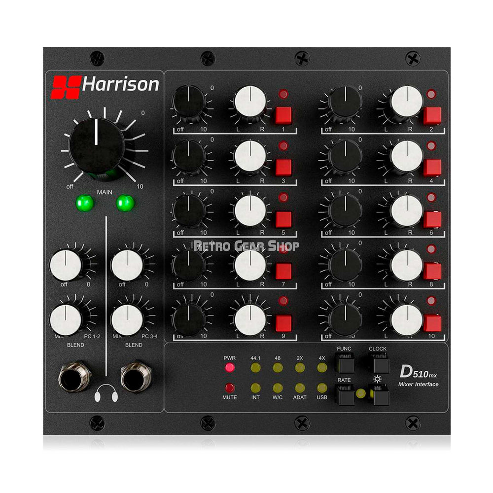 Harrison Audio D510mx Mixer Interface