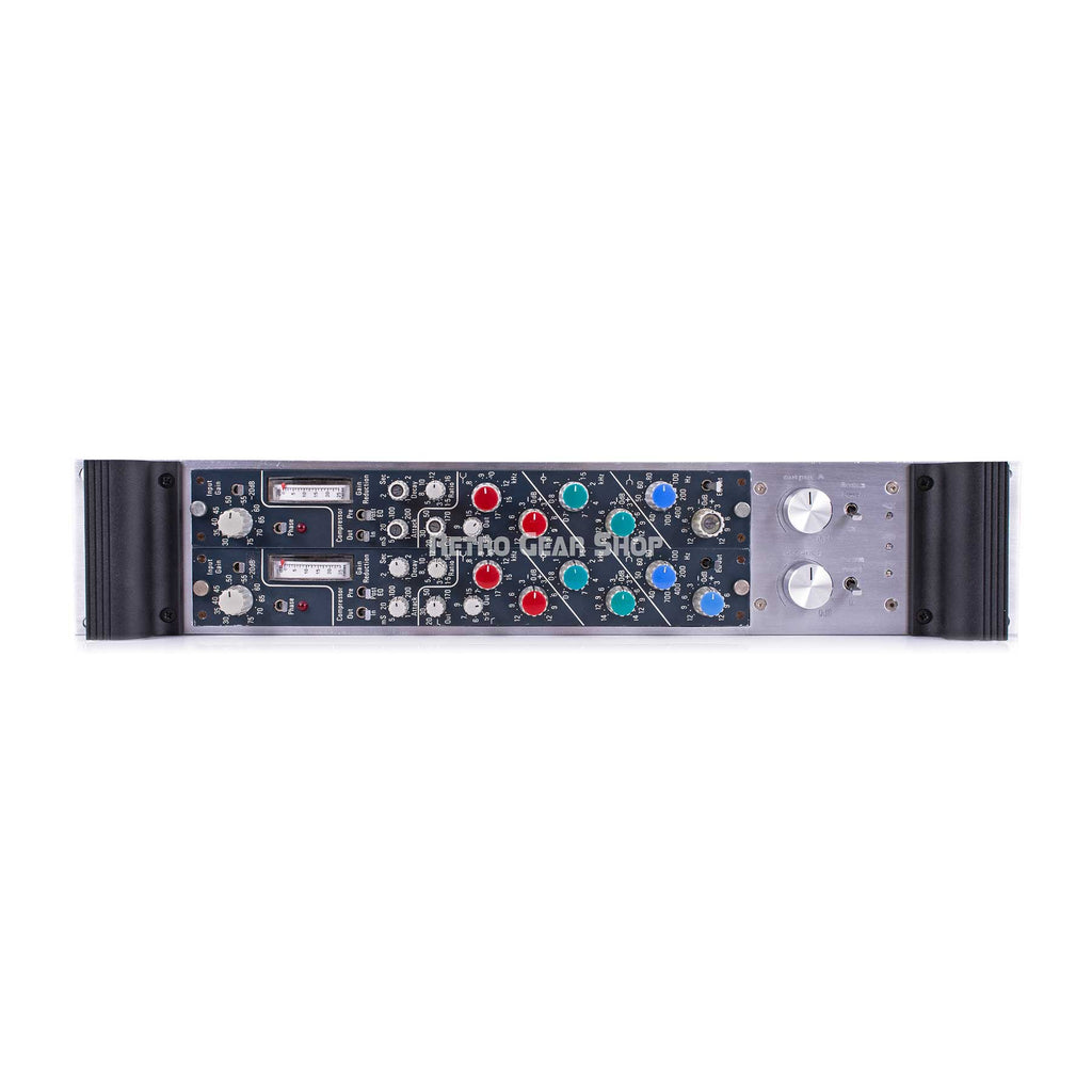 Helios Channel Strips Rare Vintage Stereo Pair Preamp Equalizer Compressor