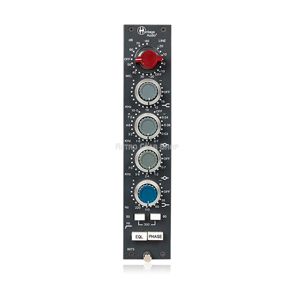 Heritage Audio 6673 80 Series Microphone Preamp / EQ