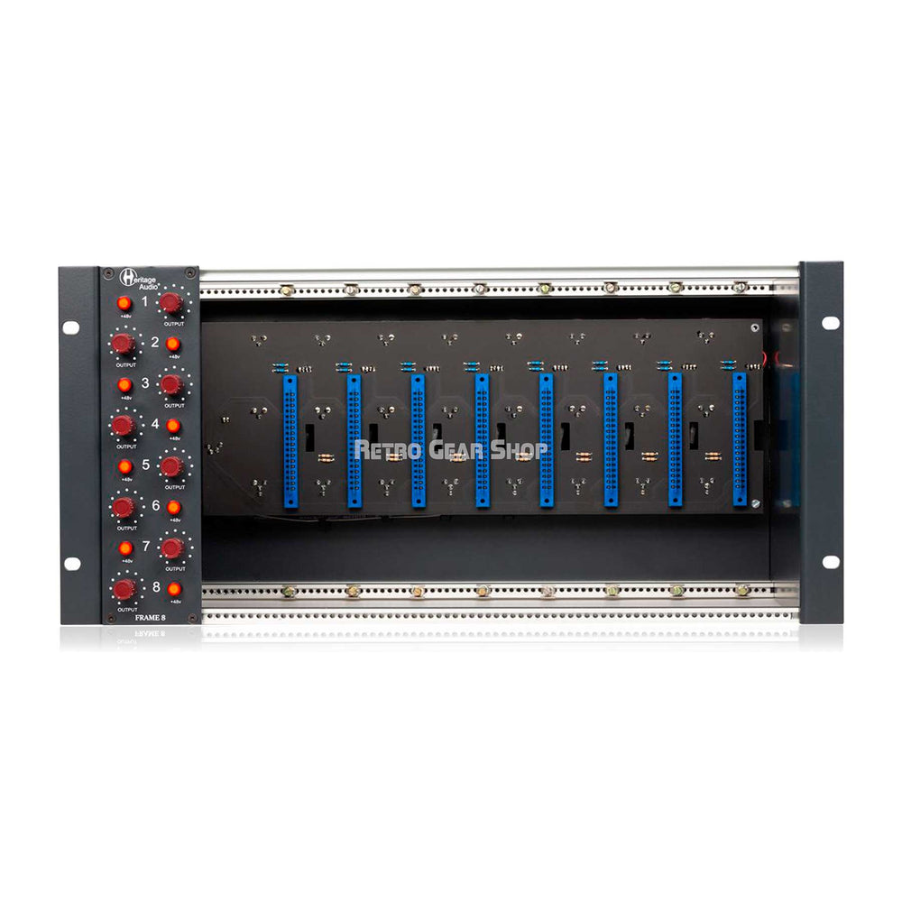 Heritage Audio Frame 8 Eight-slot 80 Series Chassis