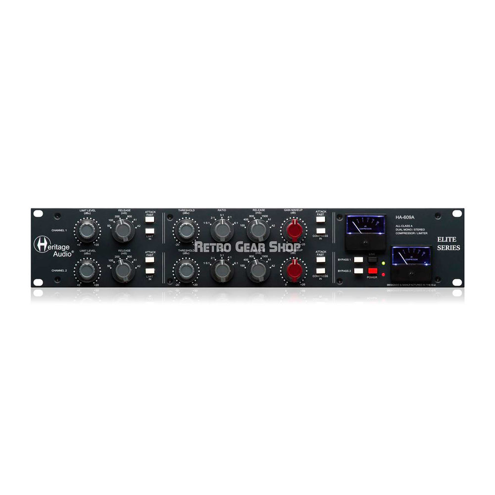 Heritage Audio HA 609A Dual Compressor