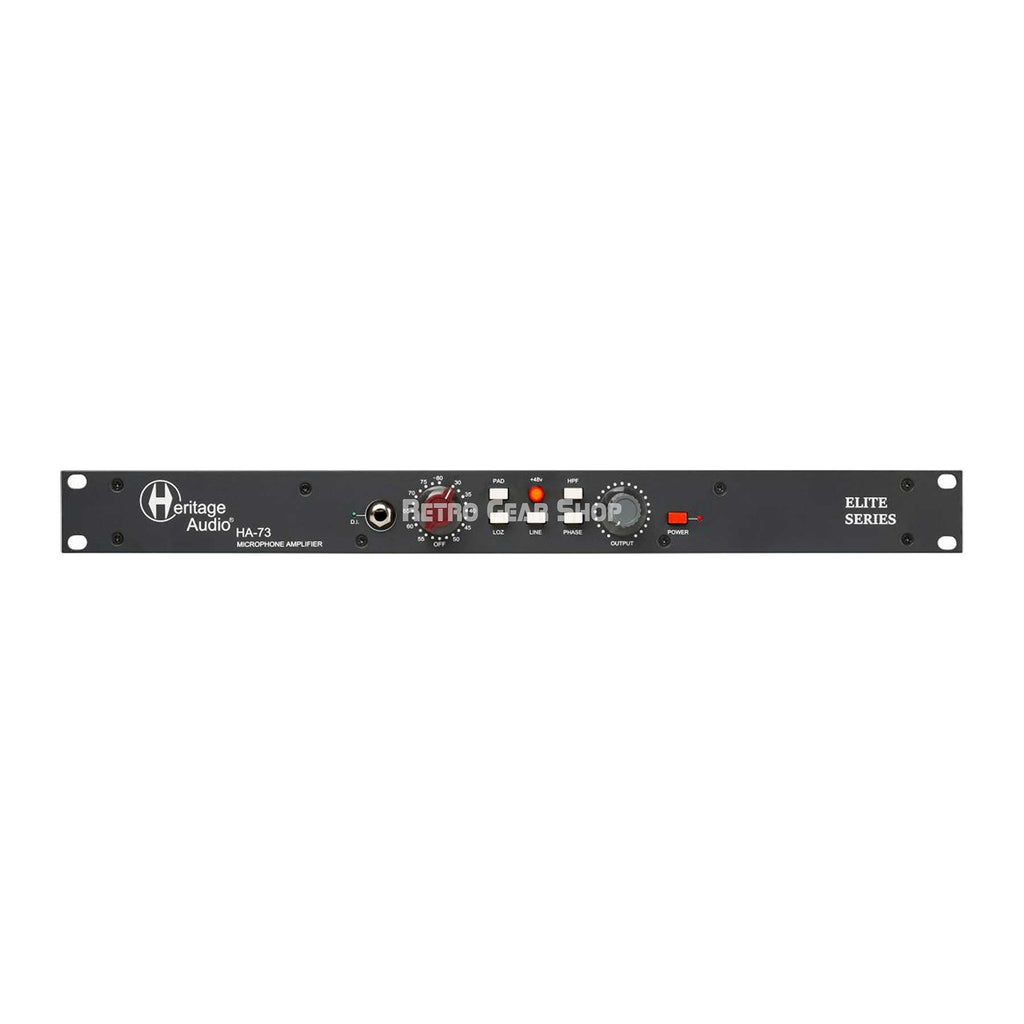 Heritage Audio HA 73 ELITE Microphone Preamp