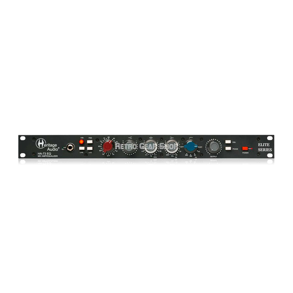Heritage Audio HA 73 EQ Elite Microphone Preamp / EQ
