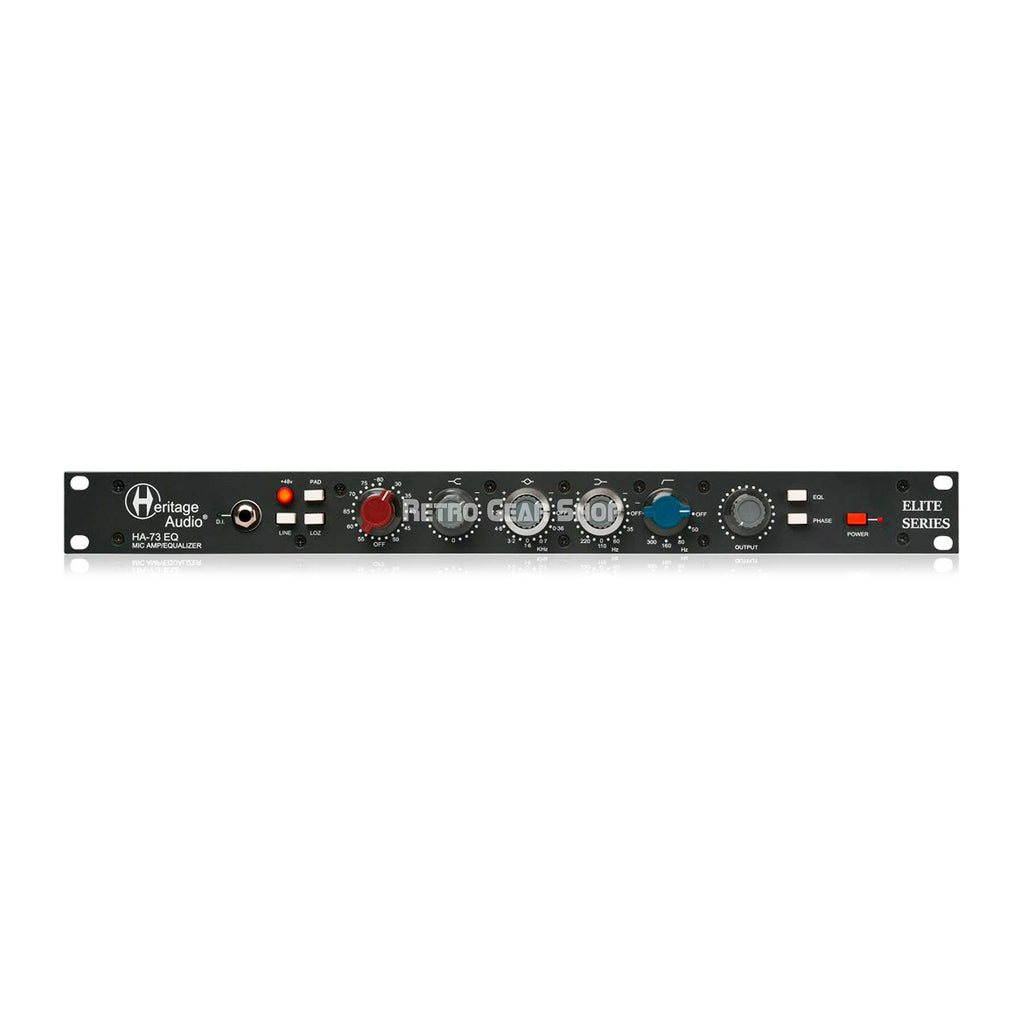 Heritage Audio HA 73 EQ Elite Microphone Preamp/EQ