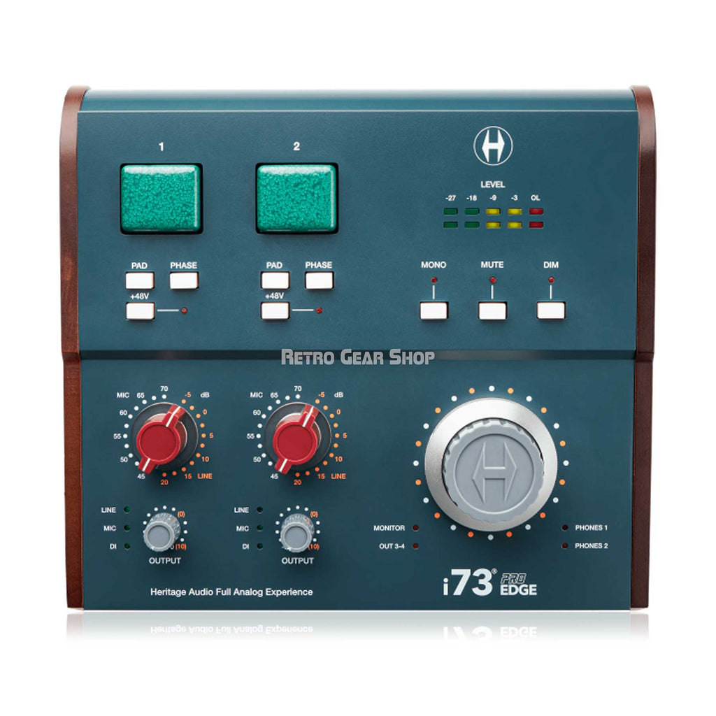 Heritage Audio i73 PRO EDGE USB-C Audio Interface