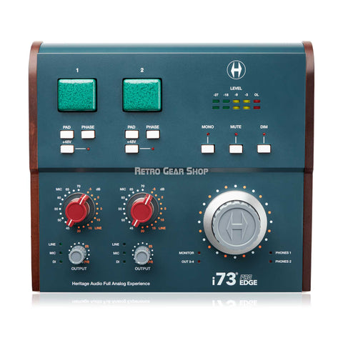 Heritage Audio i73 PRO EDGE USB-C Audio Interface