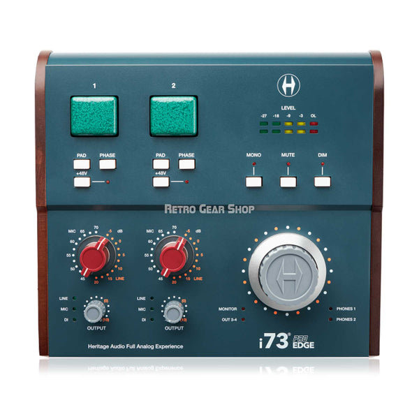 Heritage Audio i73 PRO EDGE USB-C Audio Interface