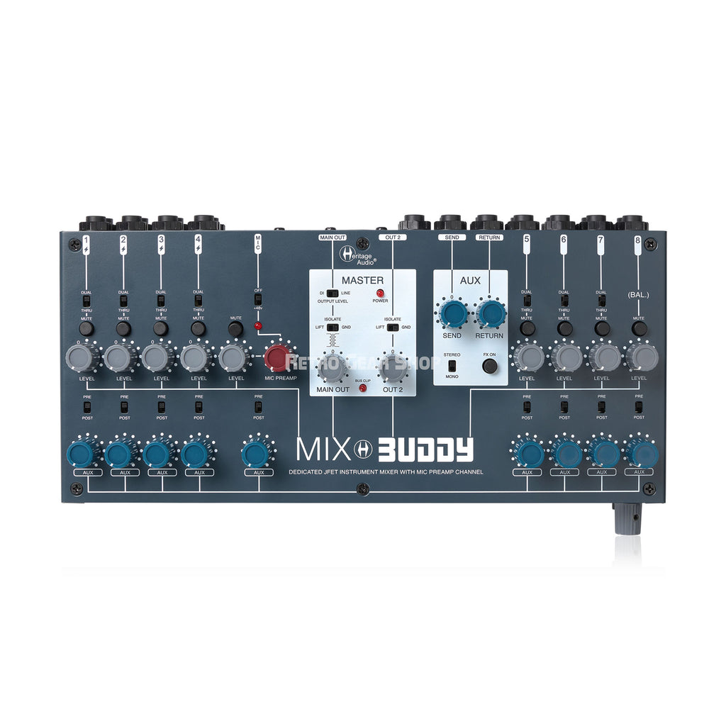 Heritage Audio Mix Buddy JFET Instrument Mixer / Compact Preamp