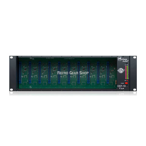 Heritage Audio OST 10 V2.0 10-Slot 500 Series Rack