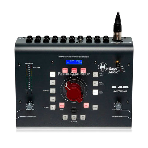 Heritage Audio RAM SYSTEM 2000 Desktop Monitoring System with Bluetooth