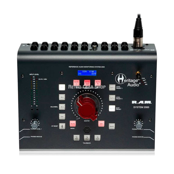 Heritage Audio RAM SYSTEM 2000 Desktop Monitoring System with Bluetooth