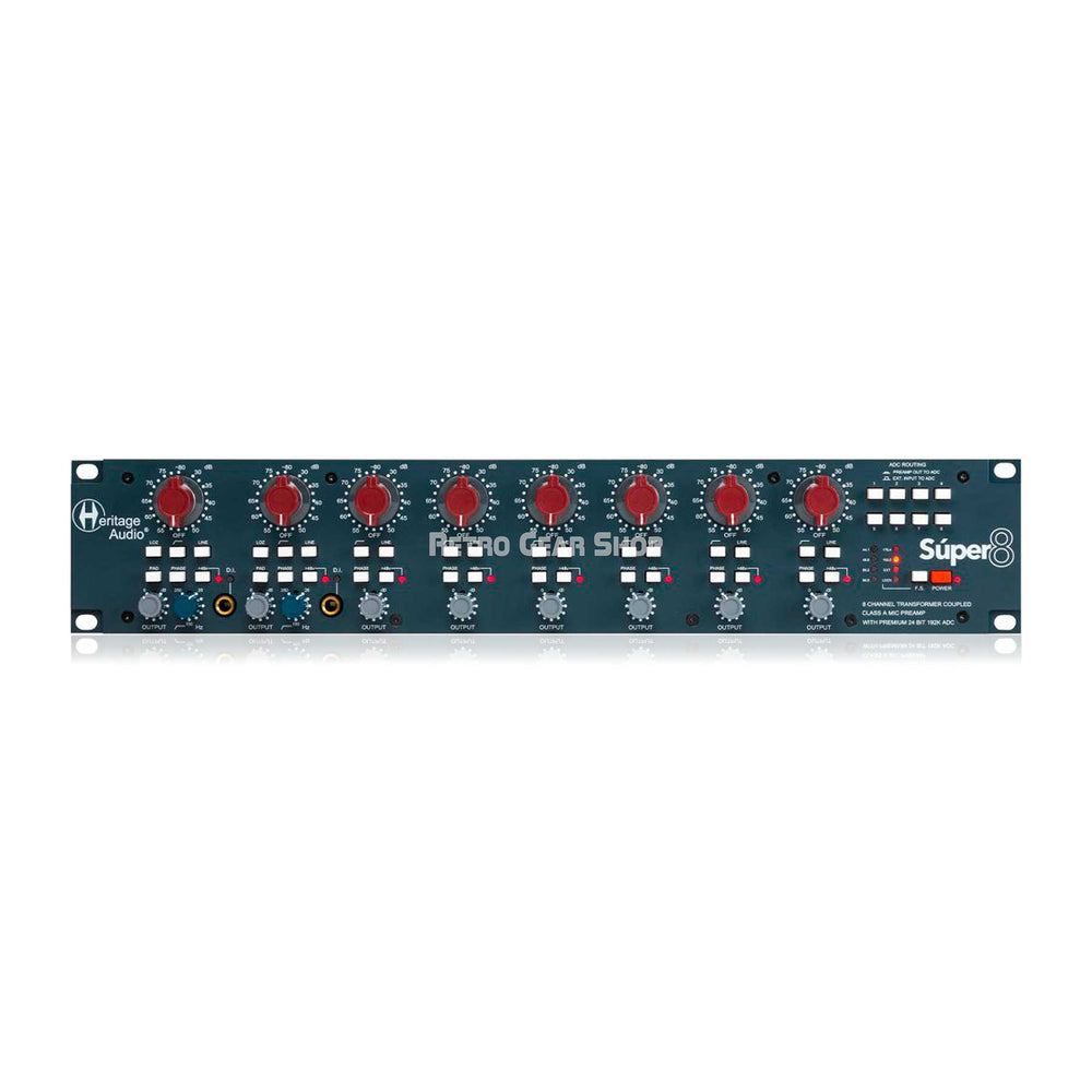 Heritage Audio Super 8 8-Channel Mic Preamp