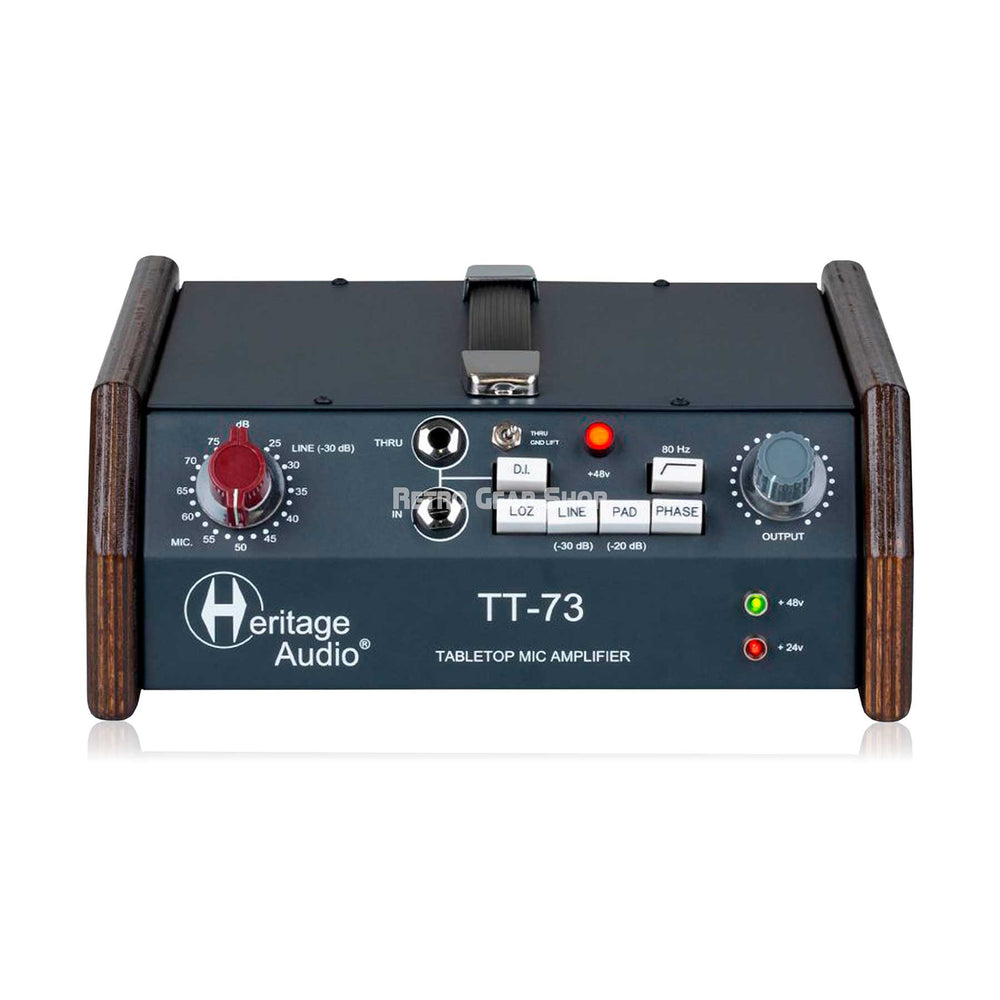 Heritage Audio TT 73 Tabletop Microphone Preamp
