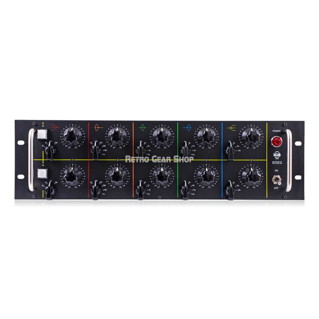 IGS 825EQ 12db Dual Mono Tube Mastering EQ