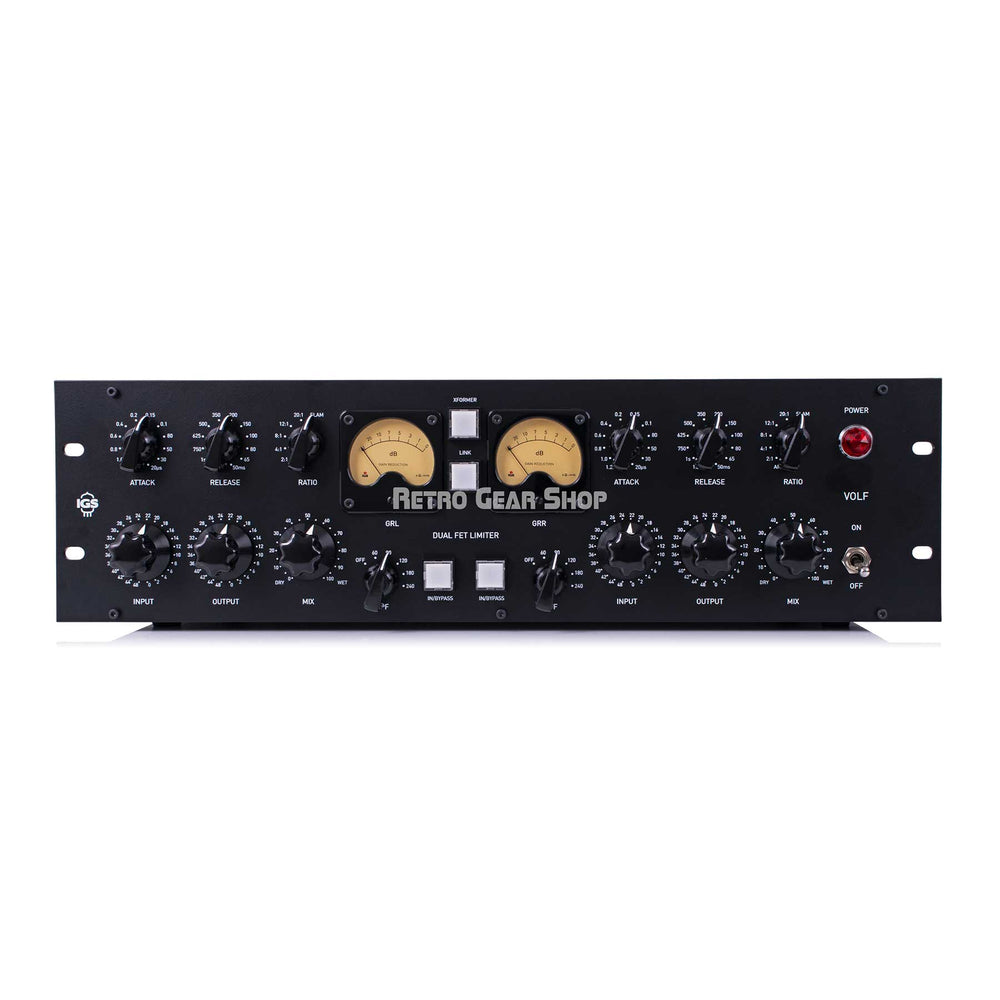 IGS Volf Stereo Audio Fet Compressor Black