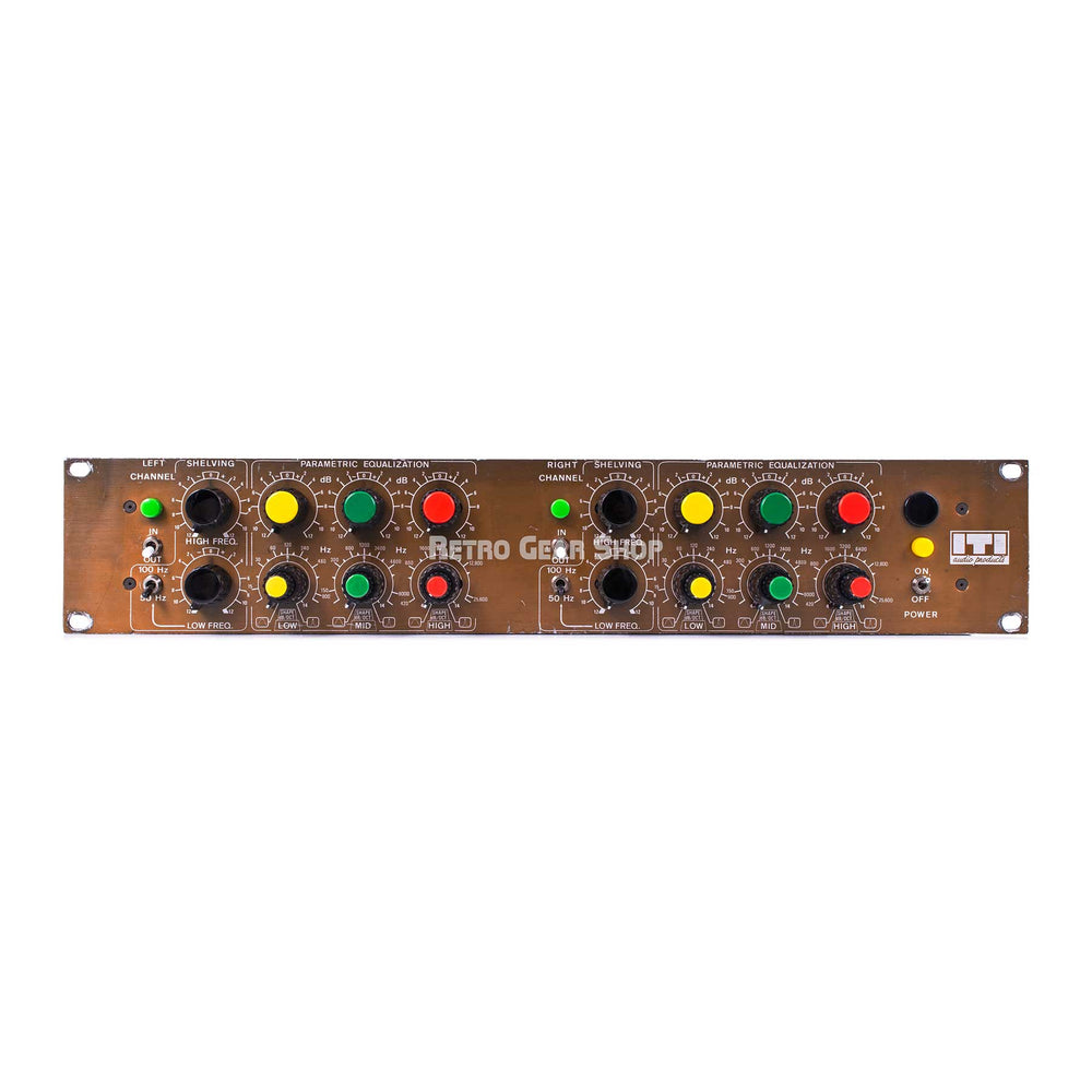 ITI ME-230 Vintage Parametric Equalizer Rare ME230 Analog EQ with GML PSU