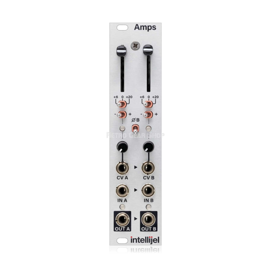 Intellijel Amps 3U Dual, Multi-Function and Chainable VCA