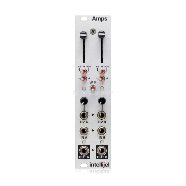 Intellijel Amps 3U Dual, Multi-Function and Chainable VCA