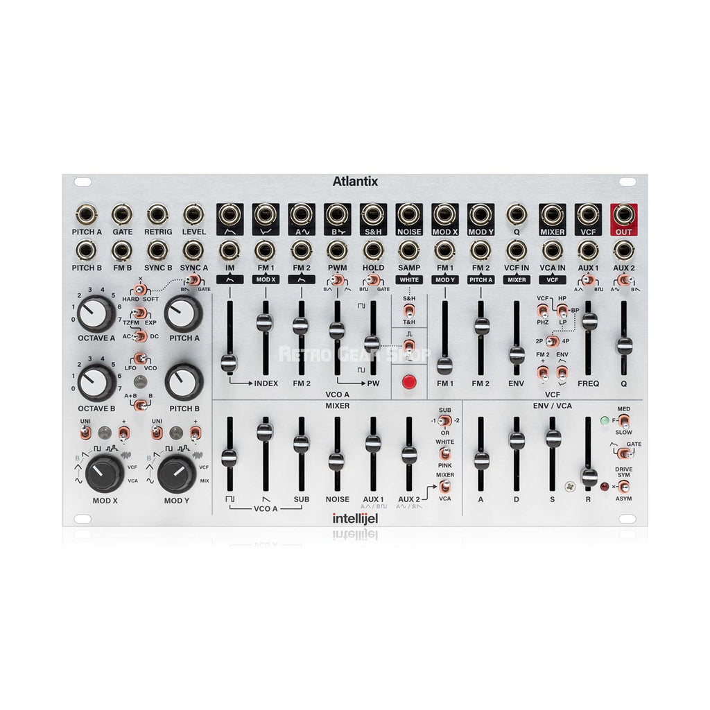 Intellijel Atlantix 3U Dual Oscillator Subtractive Analog Synth Voice