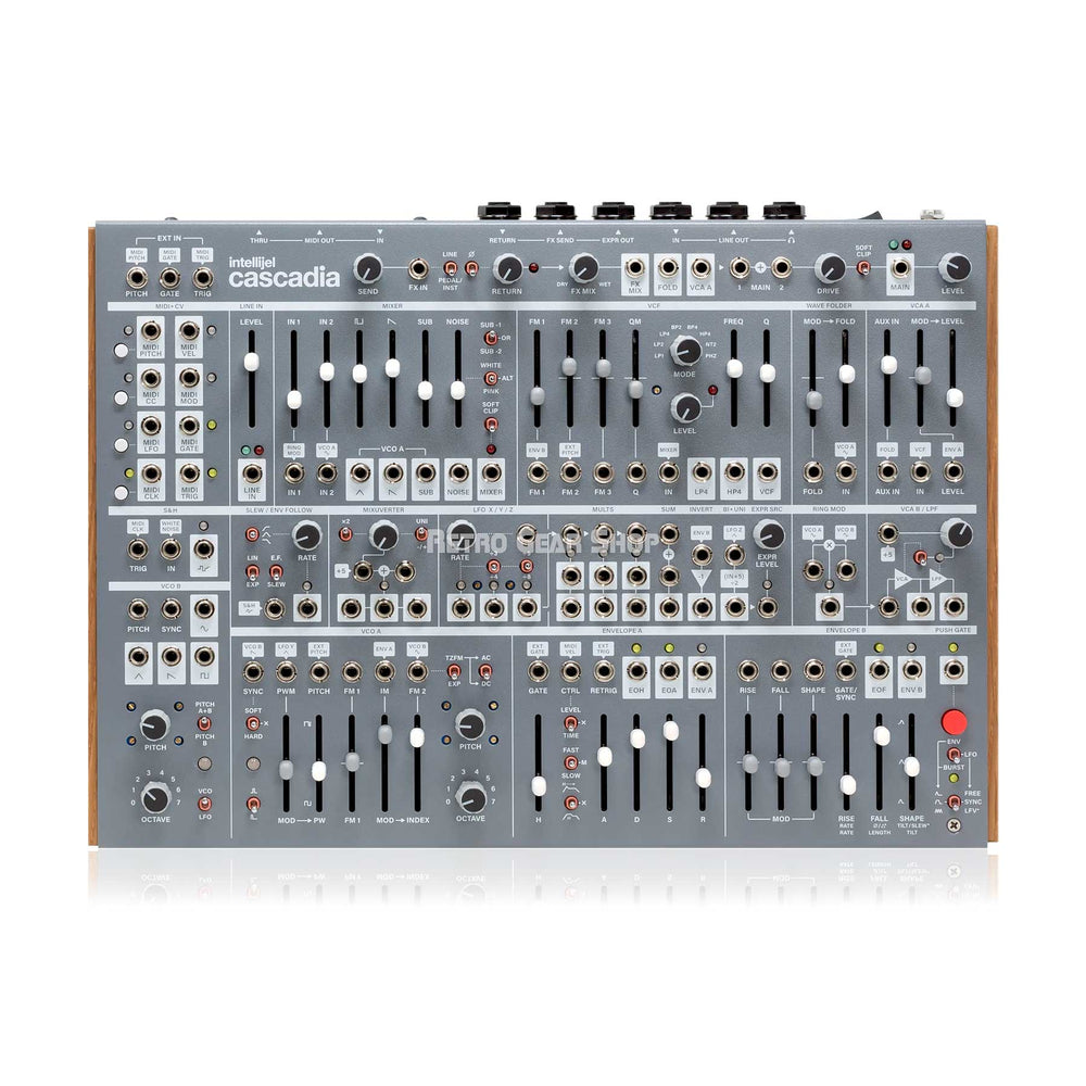 Intellijel Cascadia Dark Grey Semi-Modular Synthesizer