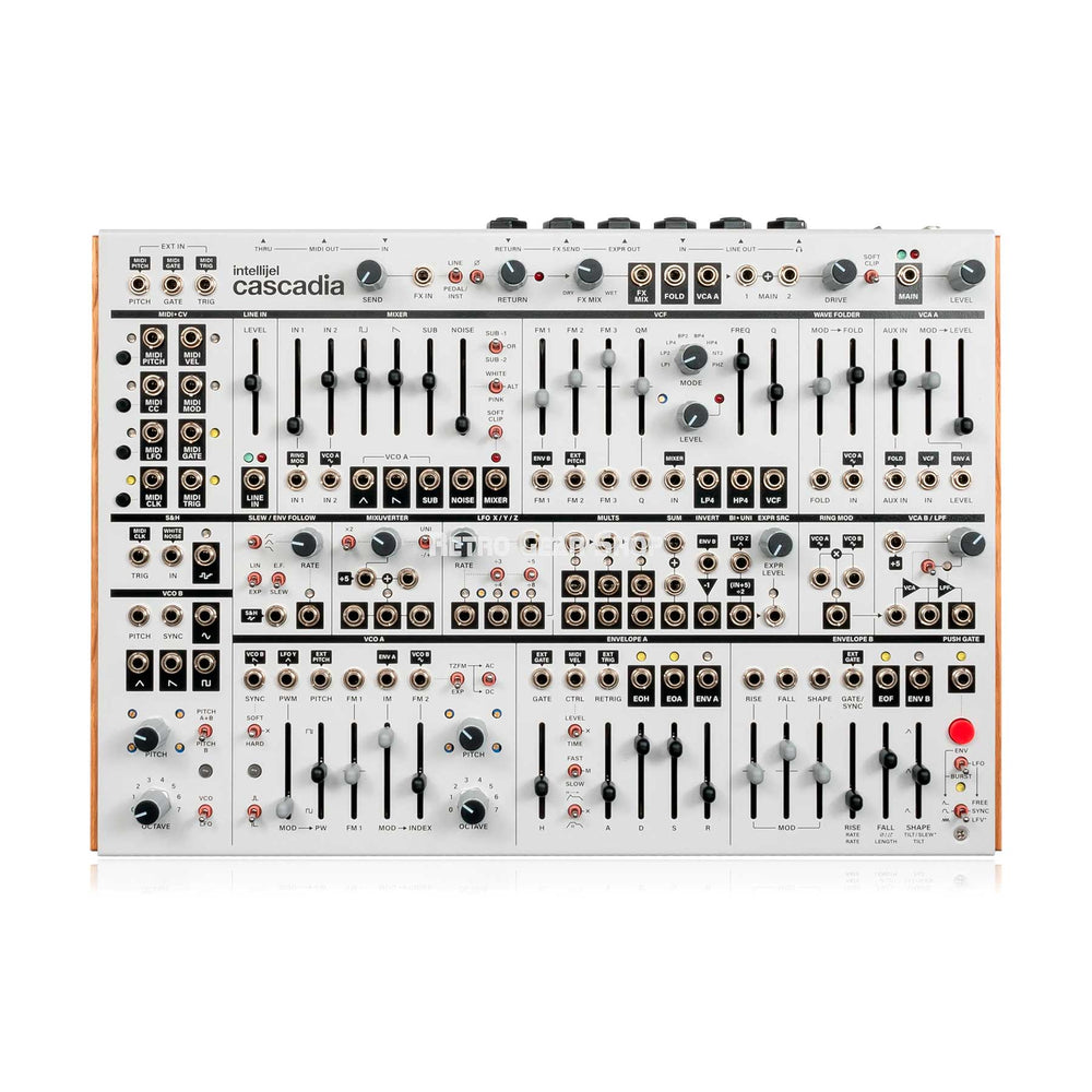 Intellijel Cascadia White Fog Semi-Modular Synthesizer