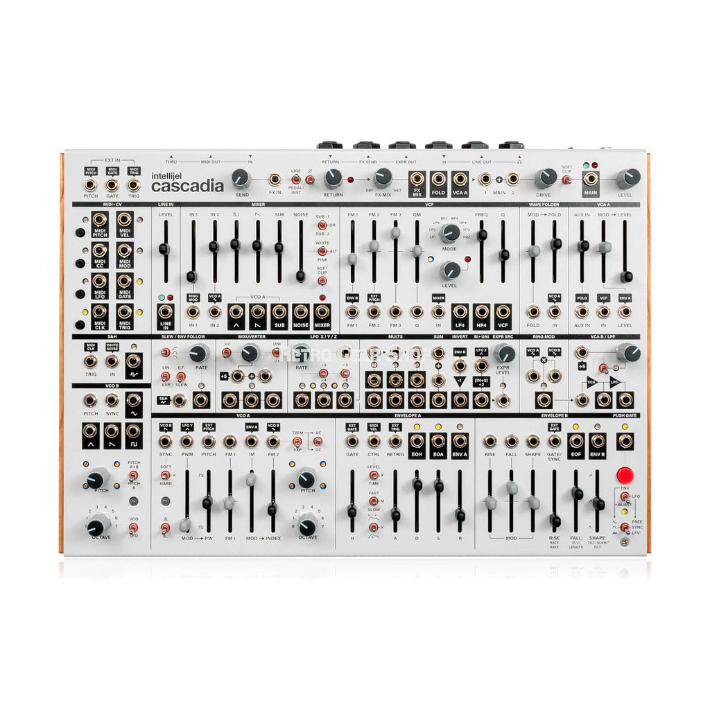 Intellijel Cascadia White Fog Semi-Modular Synthesizer
