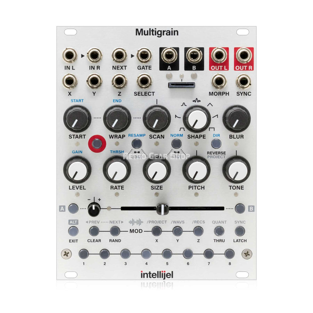 Intellijel Multigrain Live Stereo Morphing Granular Sampler